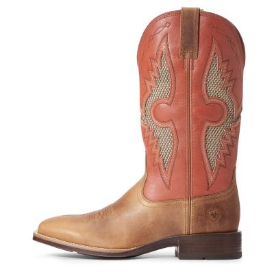 Ariat Solado VentTEK - Western Laarzen Bruin / Oranje Heren - 38571-687